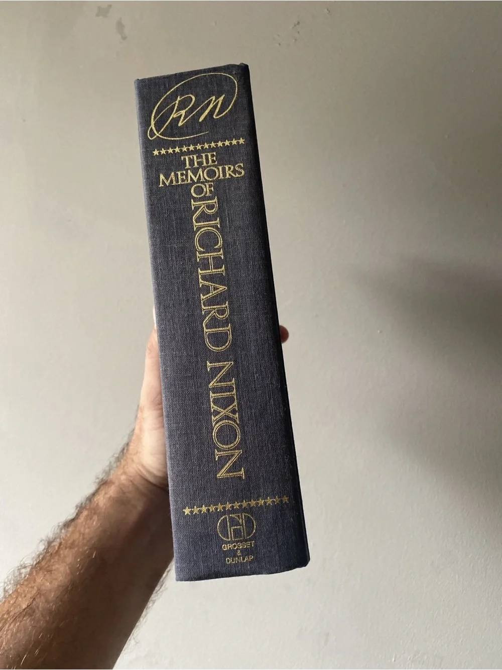 Vintage 1978 The Memoirs Of Richard Nixon Large Hardback